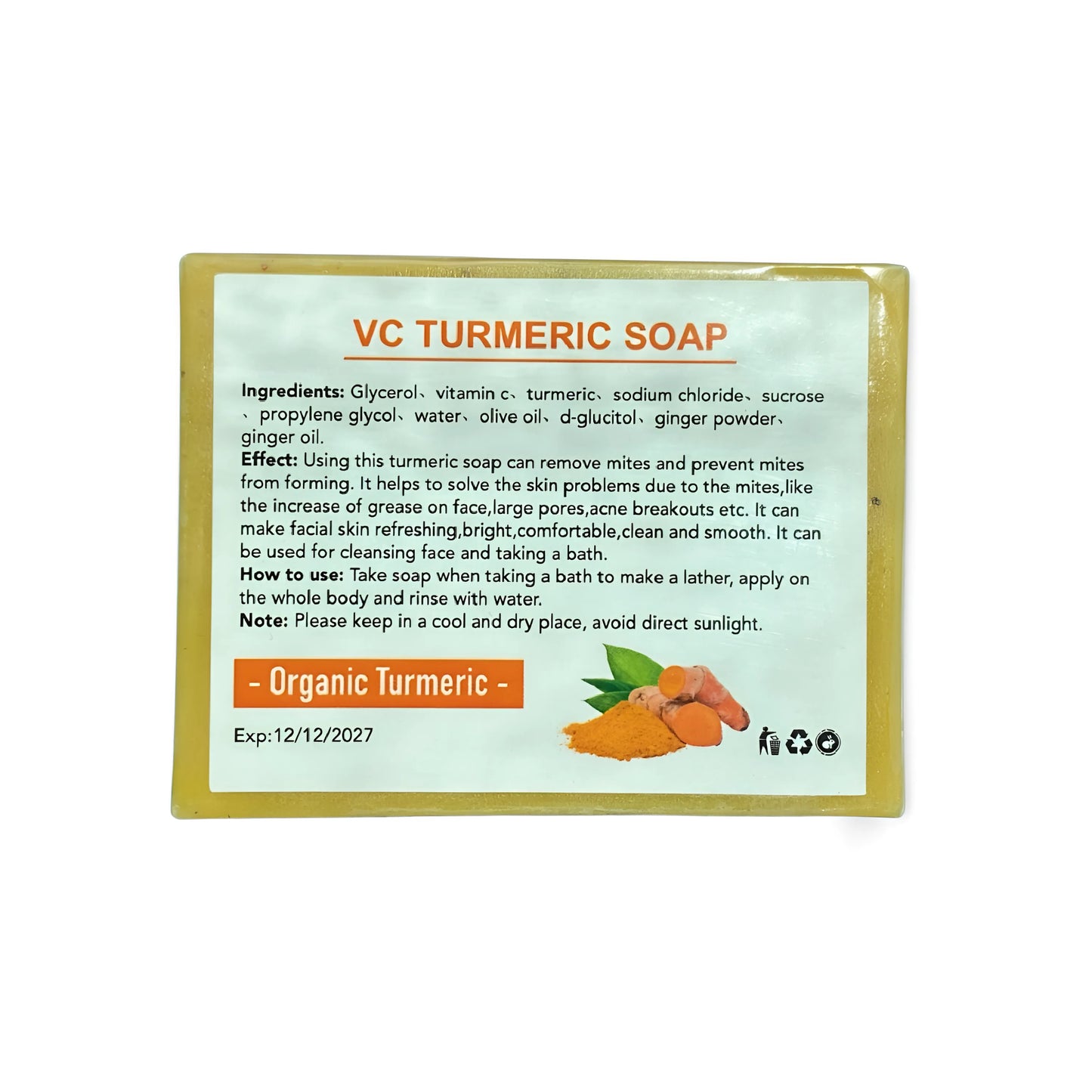 Organic Turmeric Soap